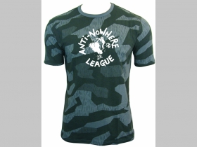 Anti Nowhere League  nočný " ruský " maskáč-Nightcamo SPLINTER, pánske tričko 100%bavlna